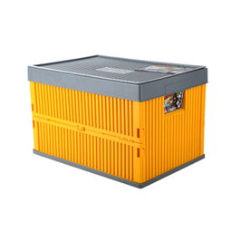 億高700系列芒果黃車載收納箱評(píng)測(cè) 后備箱的“收納神器”，實(shí)用與顏值并存